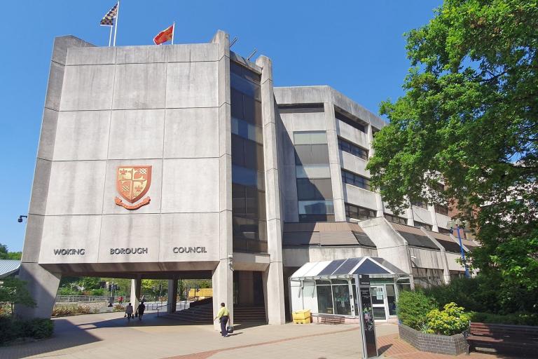 External photo of the council Civic Offices.