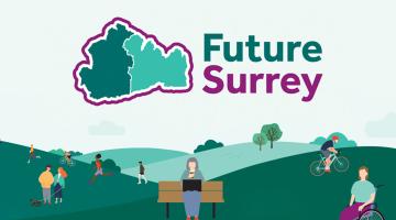 New Future Surrey branding